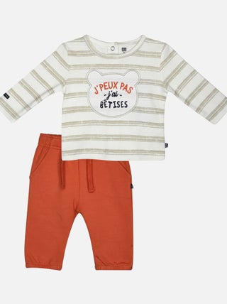TSHIRT PANTALON MARIANO MAILLE BEBE
