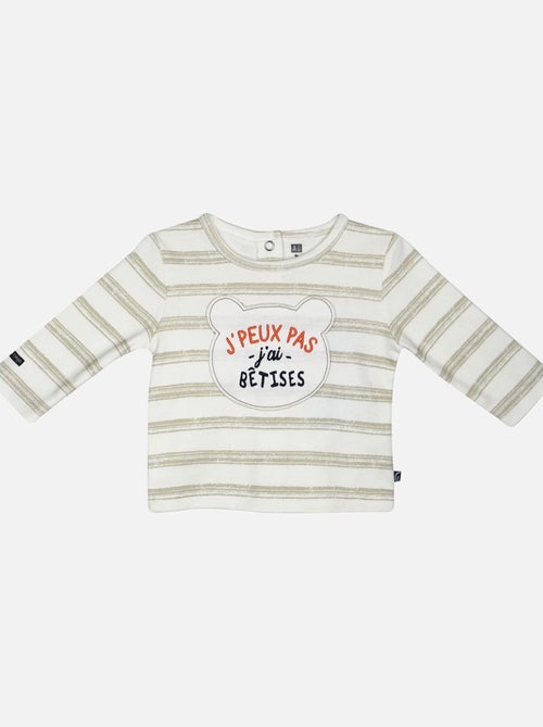 TSHIRT PANTALON MARIANO MAILLE BEBE - Kiabi