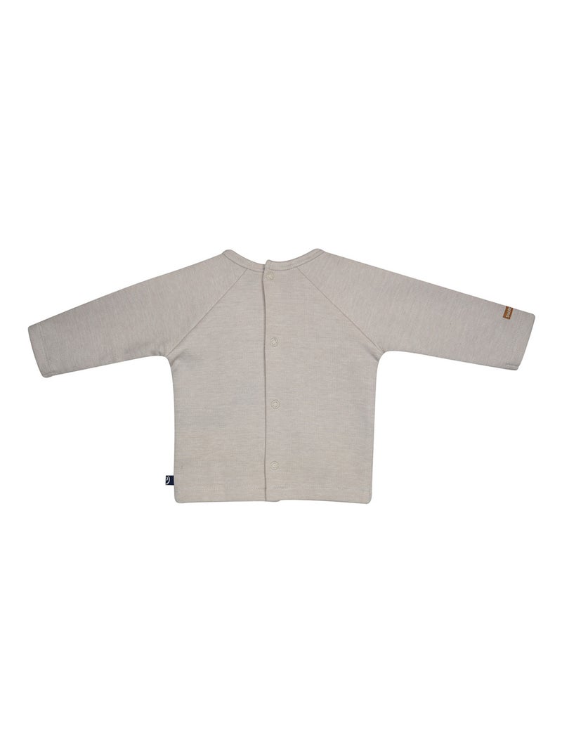 TSHIRT PANTALON MARVIN INTERLOCK BEBE Beige - Kiabi