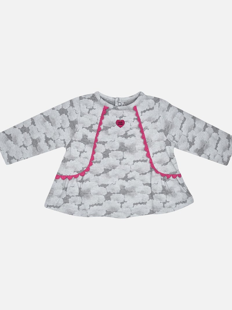 TSHIRT PANTALON MAURICETTE MAILLE BEBE Blanc - Kiabi