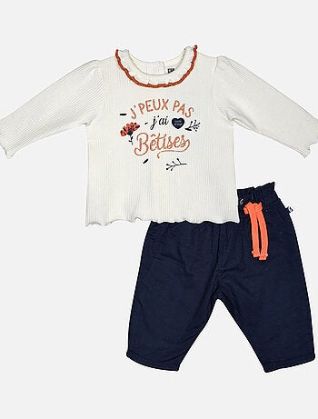 TSHIRT PANTALON MERYEM BEBE