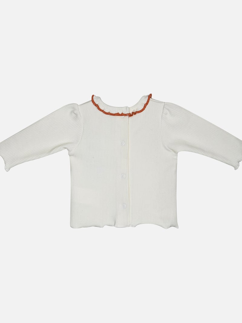 TSHIRT PANTALON MERYEM BEBE Beige - Kiabi