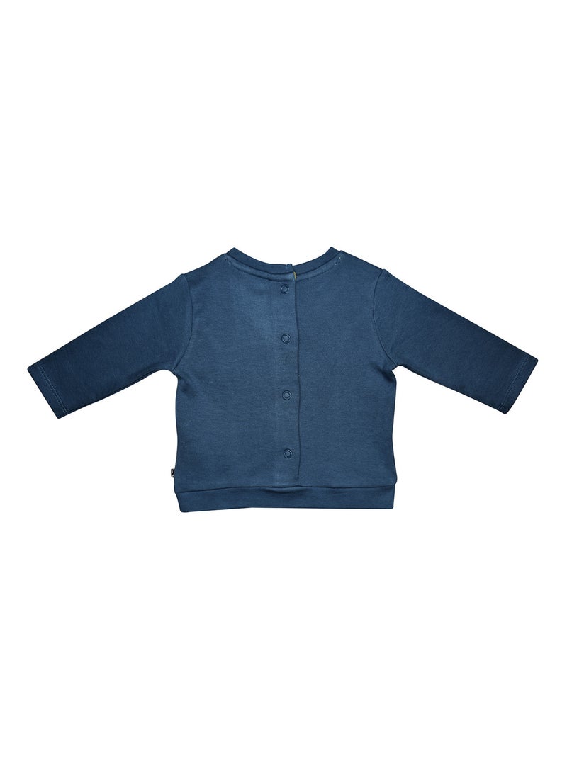 TSHIRT PANTALON MICHEL TWILL BEBE Bleu - Kiabi