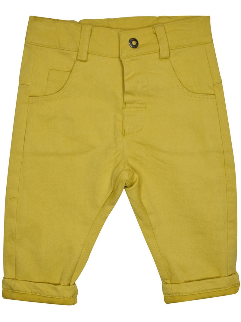 TSHIRT PANTALON MICHEL TWILL BEBE Bleu - Kiabi