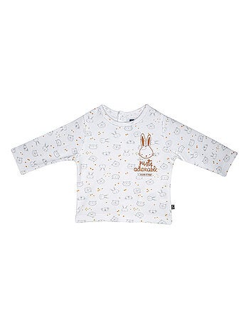Tshirt pantalon noellien manches longues naissance