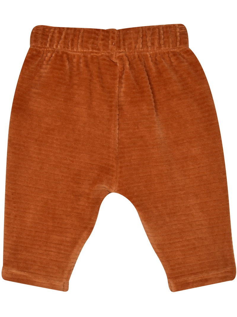 Tshirt pantalon salvatore maille manches longues Orange - Kiabi