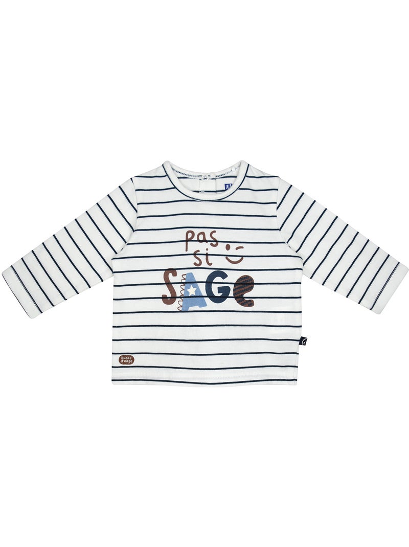 Tshirt pantalon stanley maille bebe Beige - Kiabi