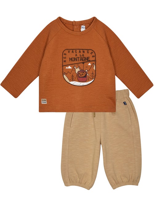 Tshirt pantalon sullyvan maille - Kiabi