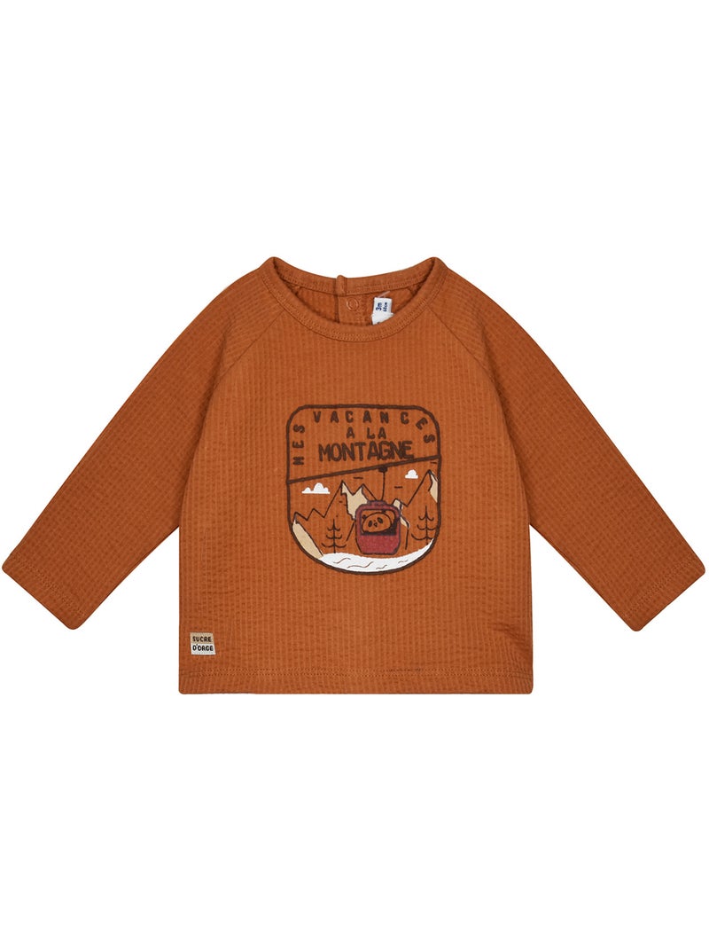 Tshirt pantalon sullyvan maille Orange - Kiabi