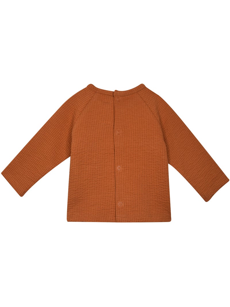Tshirt pantalon sullyvan maille Orange - Kiabi