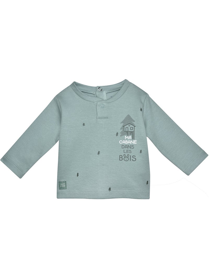 Tshirt pantalon sylvain maille Vert - Kiabi