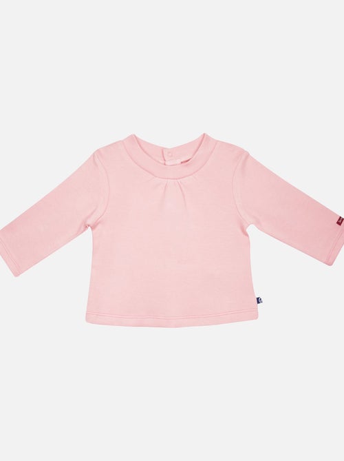 TSHIRT ROBE IRMA VELOURS COTELE BEBE - Kiabi