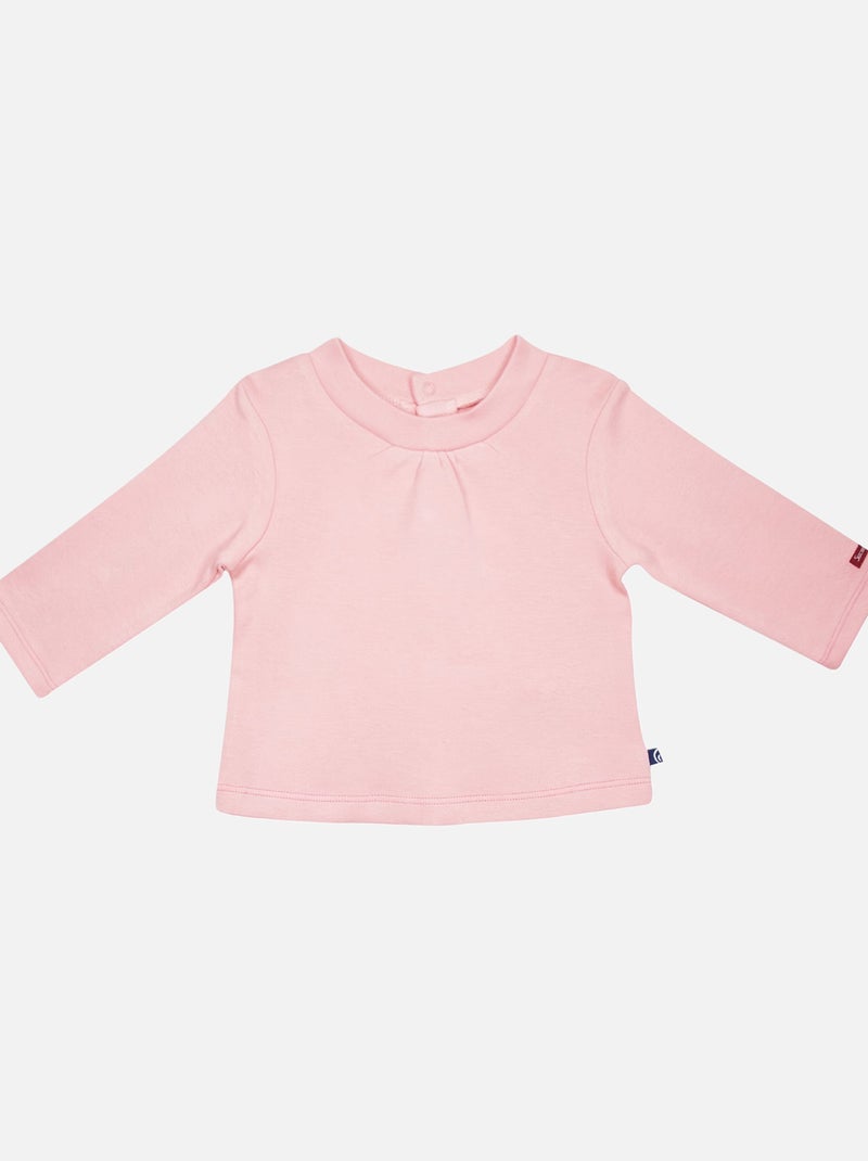 TSHIRT ROBE IRMA VELOURS COTELE BEBE Jaune - Kiabi
