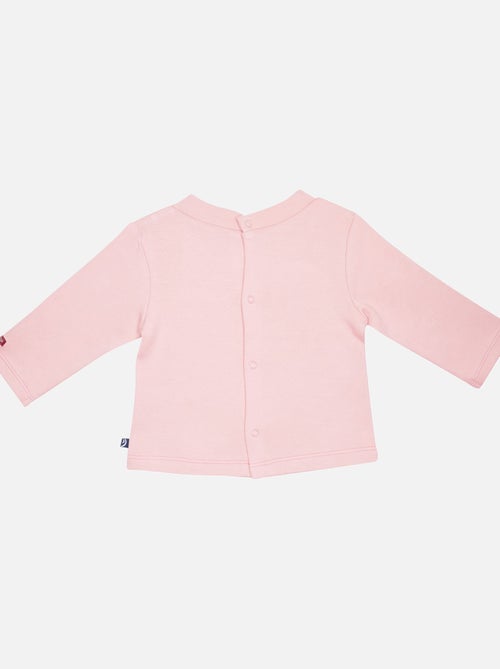 TSHIRT ROBE IRMA VELOURS COTELE BEBE - Kiabi