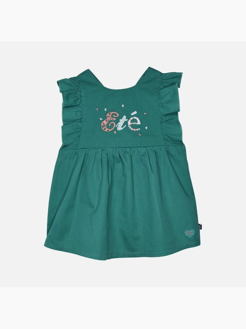 TSHIRT ROBE LINETTE TWILL BEBE - Kiabi