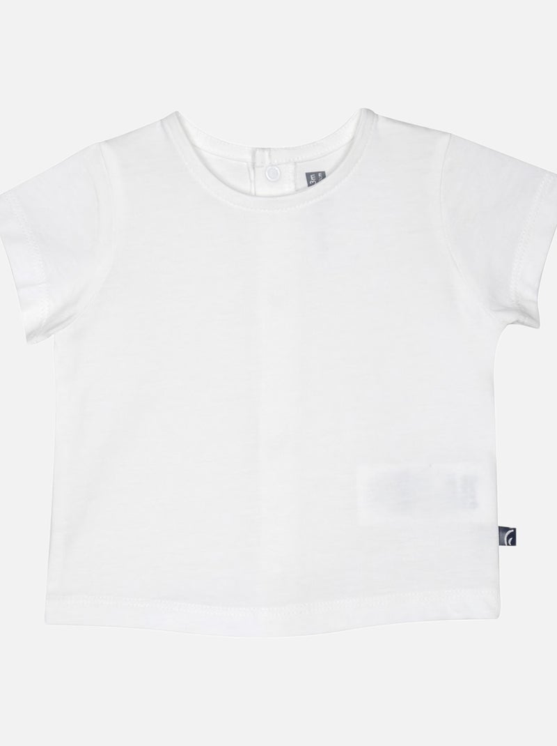 TSHIRT ROBE LINETTE TWILL BEBE Vert - Kiabi