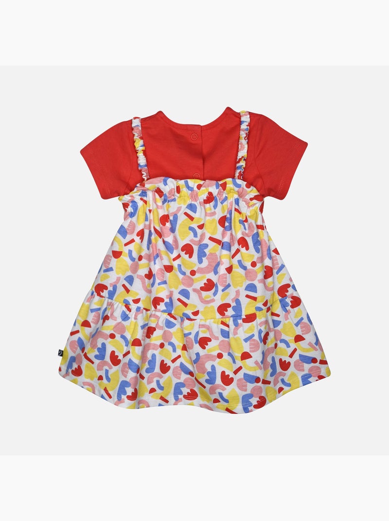 TSHIRT ROBE LUCINDA BEBE Blanc - Kiabi