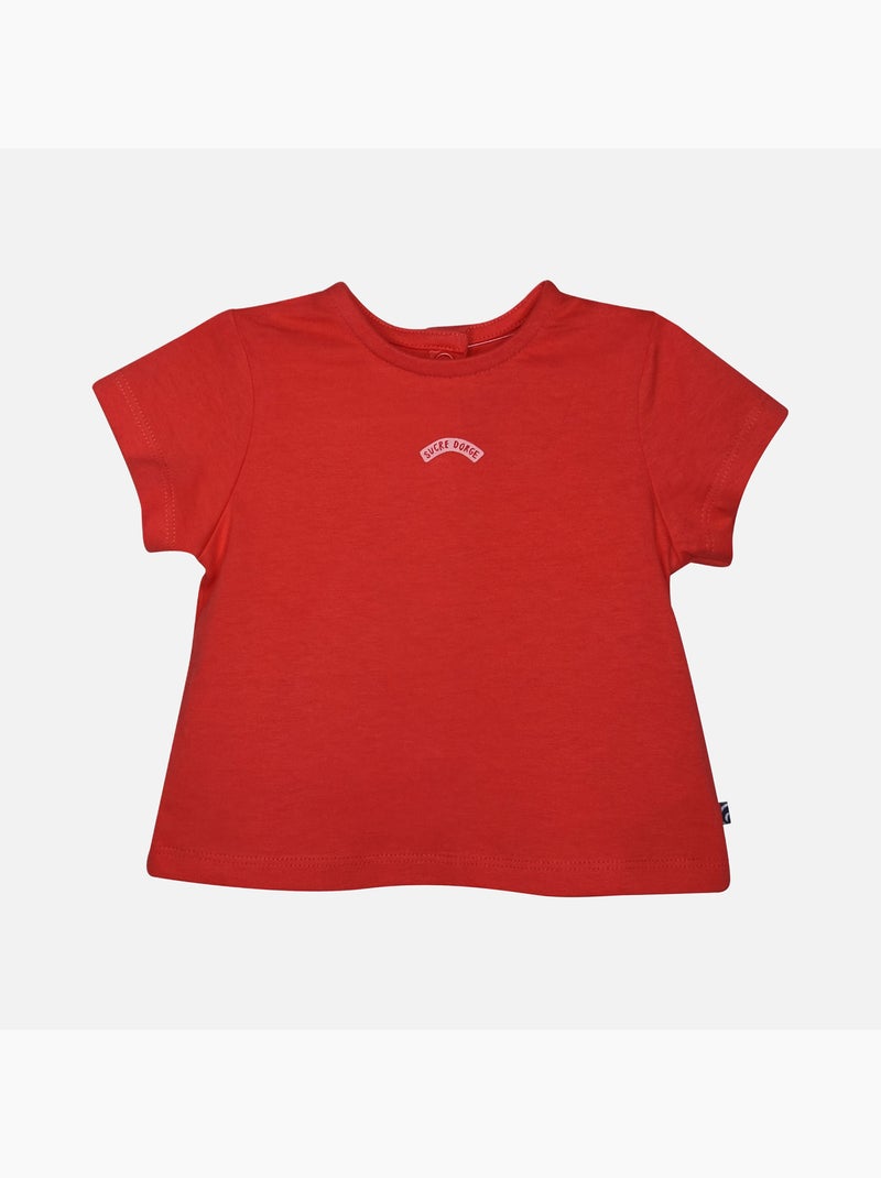 TSHIRT ROBE LUCINDA BEBE Blanc - Kiabi