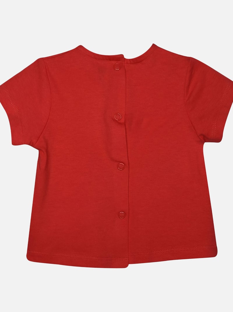 TSHIRT ROBE LUCINDA BEBE Blanc - Kiabi