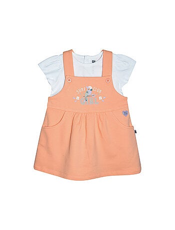 TSHIRT ROBE NEIGE MAILLE BEBE