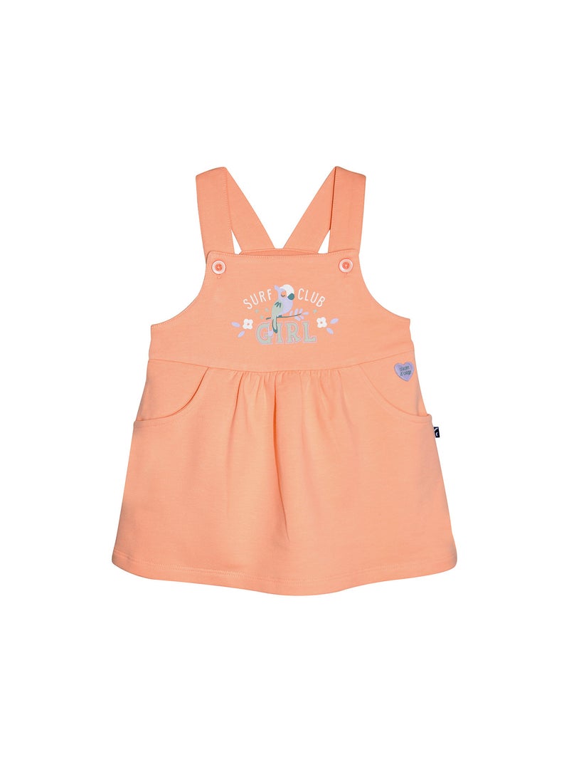 TSHIRT ROBE NEIGE MAILLE BEBE Orange - Kiabi