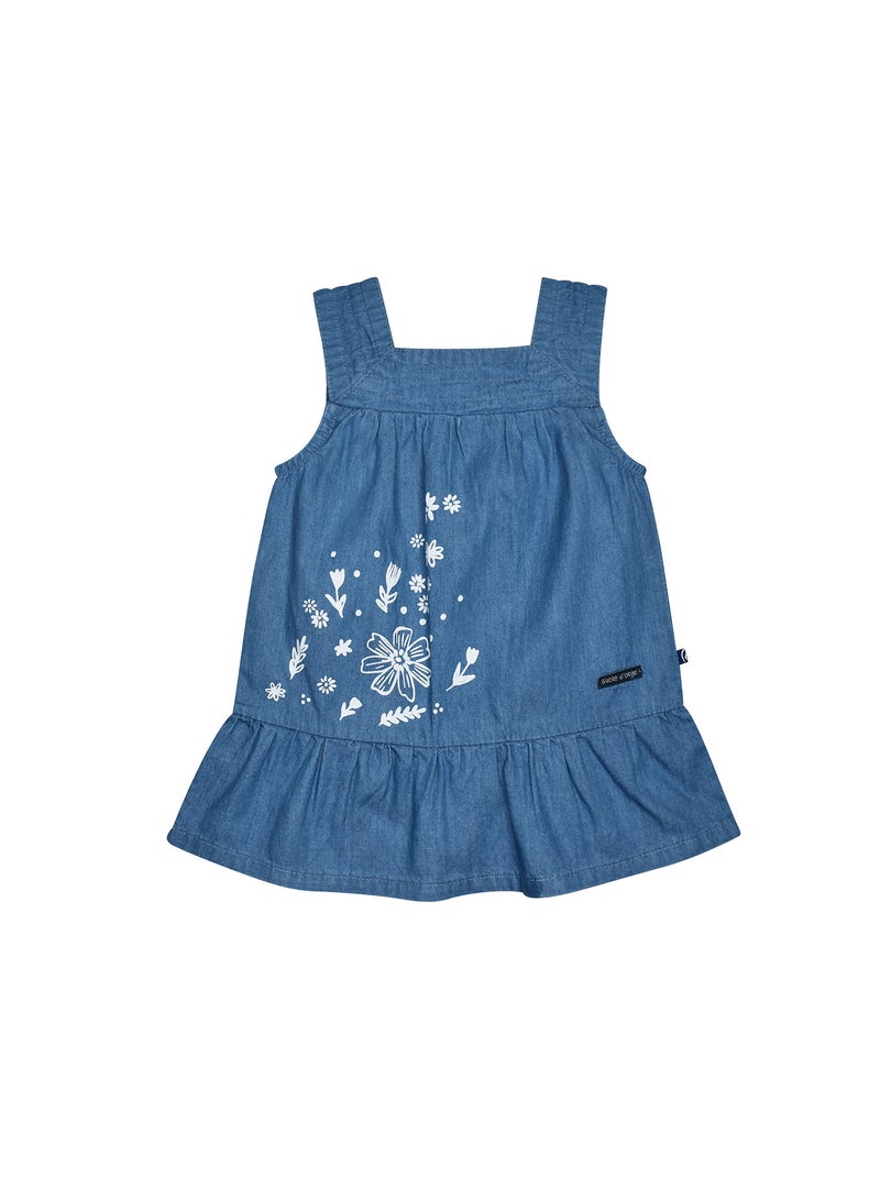 TSHIRT ROBE NORA JEAN BEBE Bleu - Kiabi