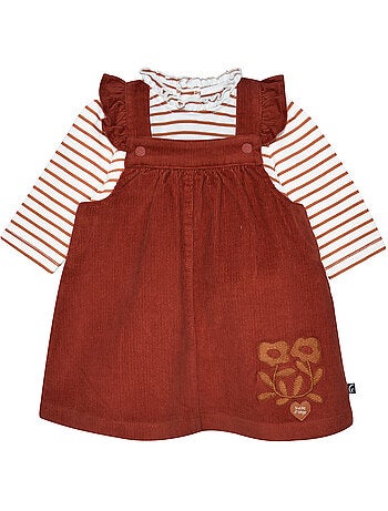TSHIRT ROBE SALMA VELOURS COTELE