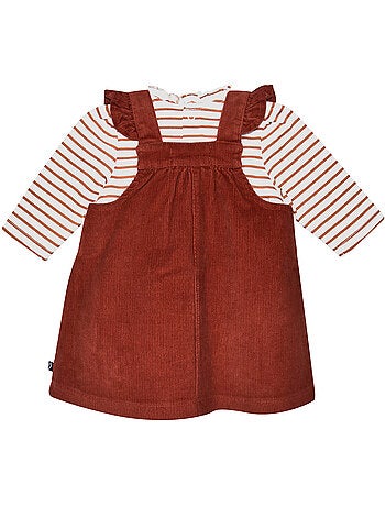 TSHIRT ROBE SALMA VELOURS COTELE