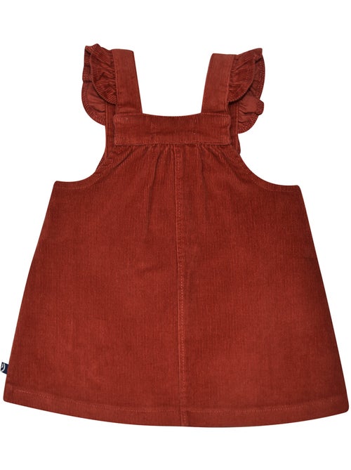 Tshirt robe salma velours cotele - Kiabi