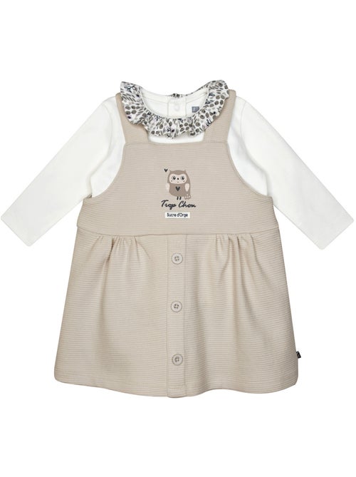 Tshirt robe sherifa maille bebe - Kiabi