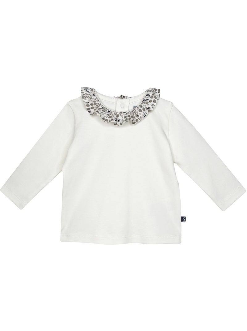 Tshirt robe sherifa maille bebe Beige - Kiabi