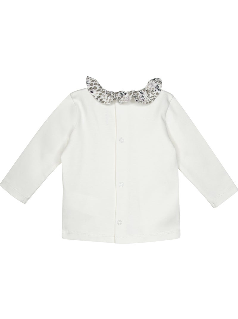 Tshirt robe sherifa maille bebe Beige - Kiabi