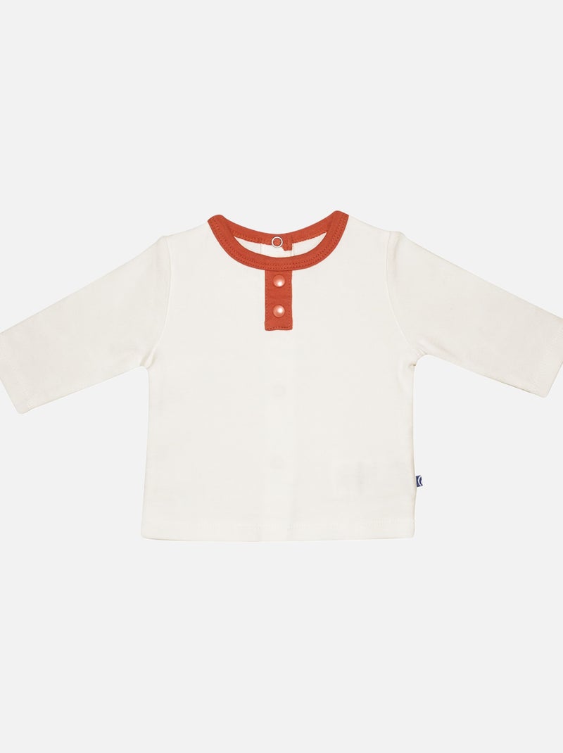 TSHIRT SALOPETTE ISIDORE JEAN LONG NAISSANCE Bleu - Kiabi