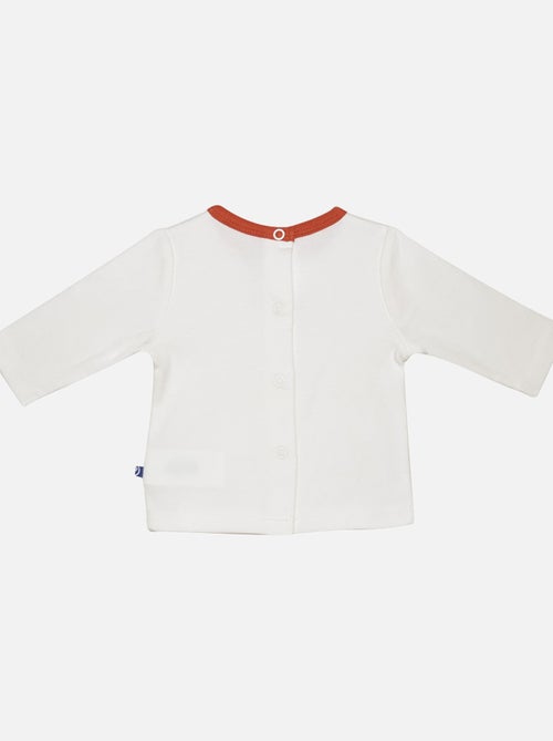 TSHIRT SALOPETTE ISIDORE JEAN LONG NAISSANCE - Kiabi