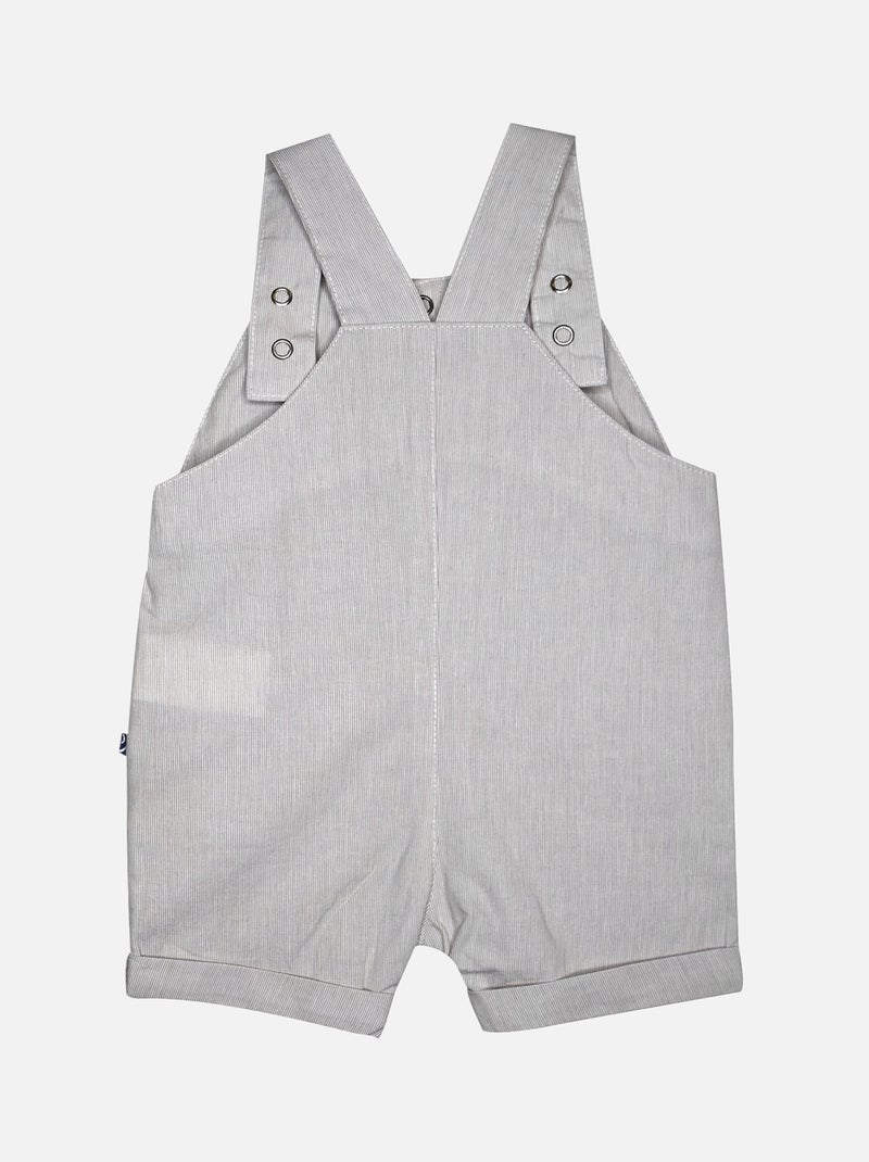 TSHIRT SALOPETTE LADJI COURT BEBE Beige - Kiabi