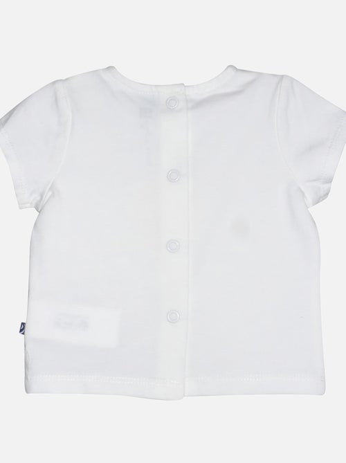 TSHIRT SALOPETTE LALIE VOILE COURT NAISSANCE - Kiabi