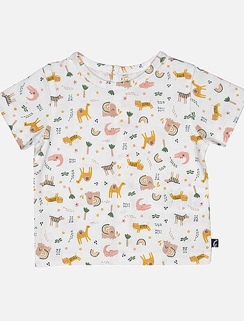 TSHIRT SALOPETTE LAURENT TWILL COURT NAISSANCE