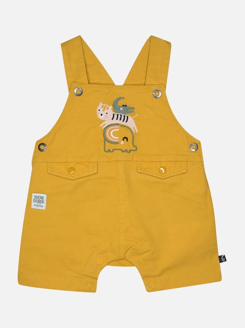 TSHIRT SALOPETTE LAURENT TWILL COURT NAISSANCE - Kiabi