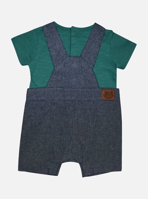 TSHIRT SALOPETTE LELIAN COURT BEBE - Kiabi