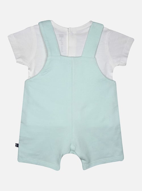 TSHIRT SALOPETTE LENY MAILLE COURT NAISSANCE - Kiabi