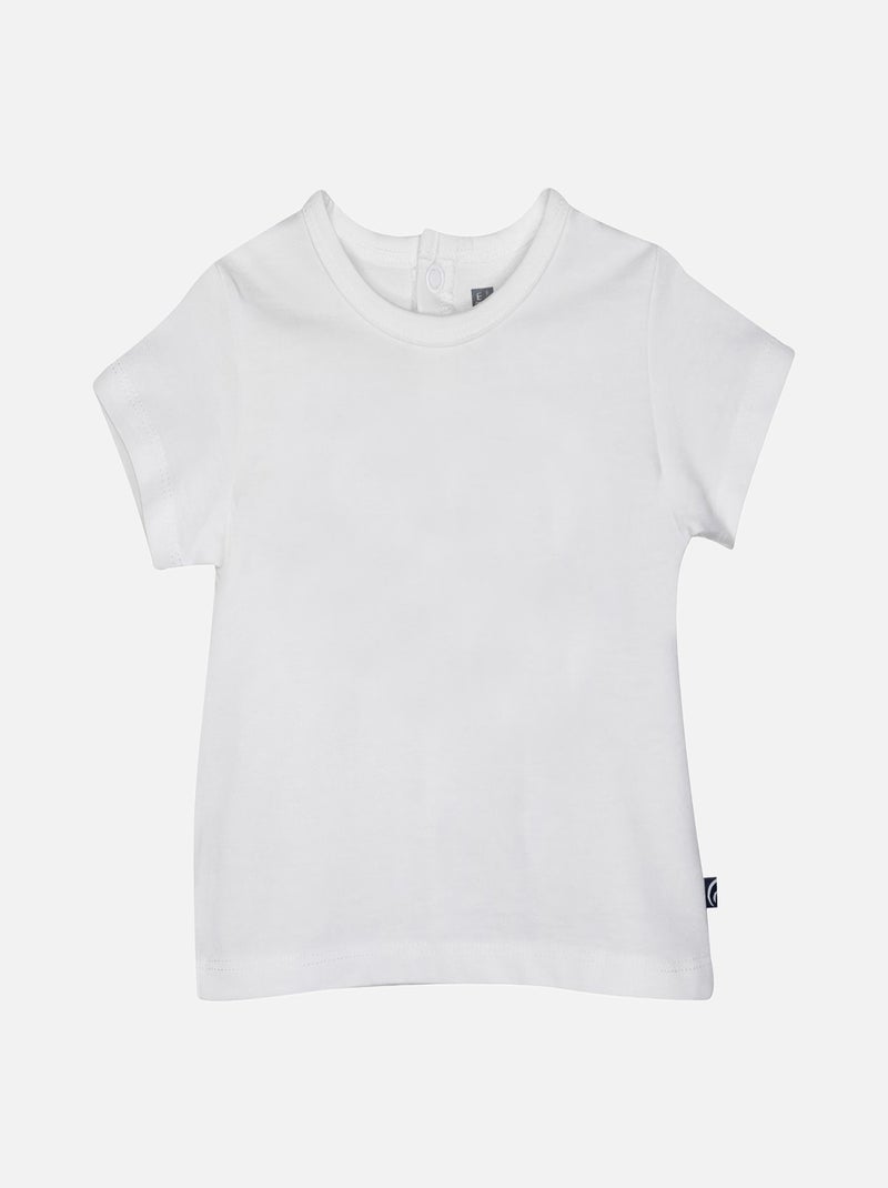 TSHIRT SALOPETTE LEONARD MAILLE COURT BEBE Rouge - Kiabi