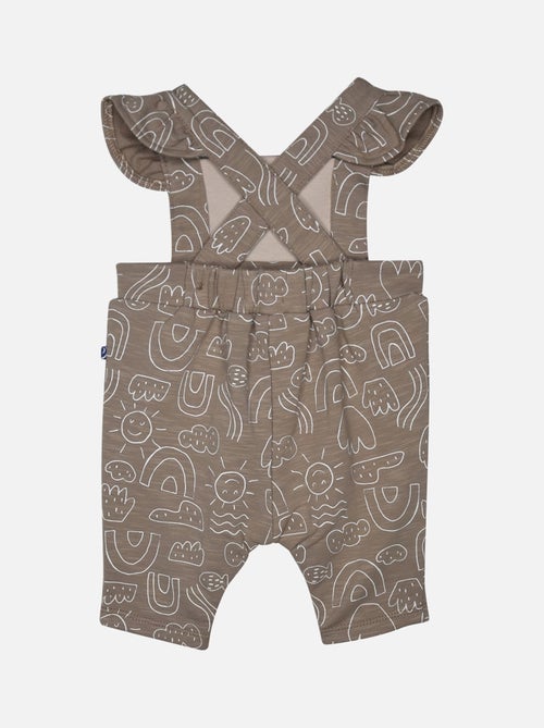 TSHIRT SALOPETTE LEONIE MAILLE LONG NAISSANCE - Kiabi