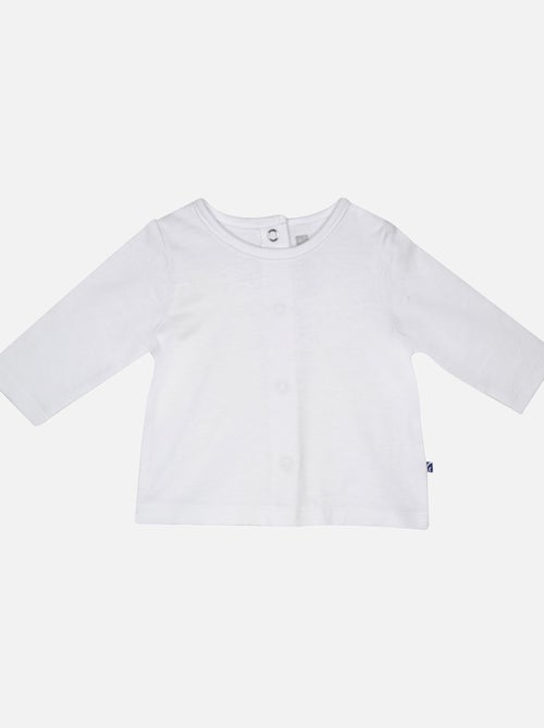 TSHIRT SALOPETTE LEONIE MAILLE LONG NAISSANCE - Kiabi