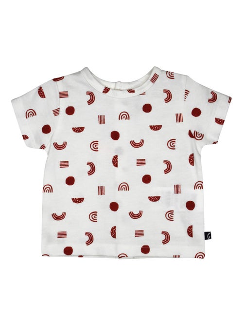TSHIRT SALOPETTE LIAM POPELINE COURT NAISSANCE - Kiabi