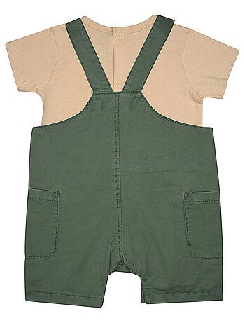 TSHIRT SALOPETTE LORENZO TWILL COURT BEBE