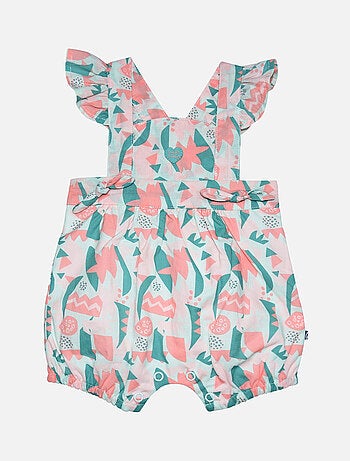 TSHIRT SALOPETTE LUCE VOILE COURT NAISSANCE