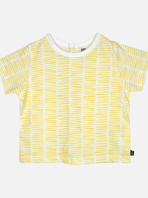 TSHIRT SALOPETTE LUDOVIC COURT BEBE - Kiabi