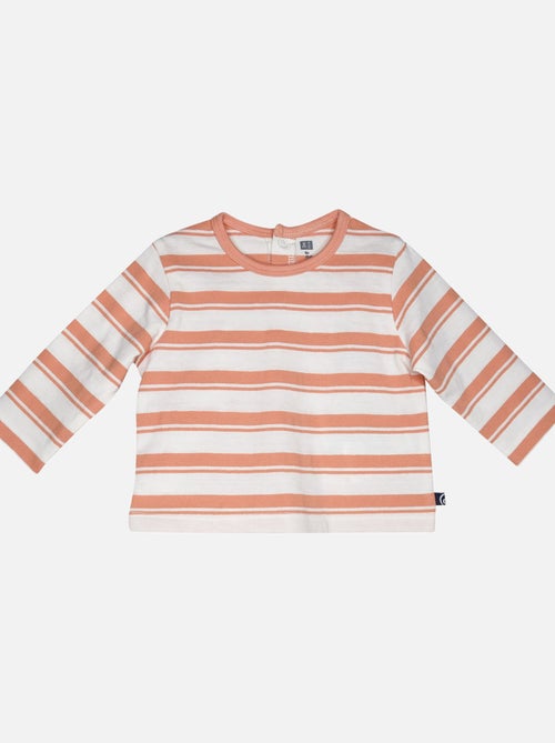 TSHIRT SALOPETTE LUIGI MAILLE LONG BEBE - Kiabi