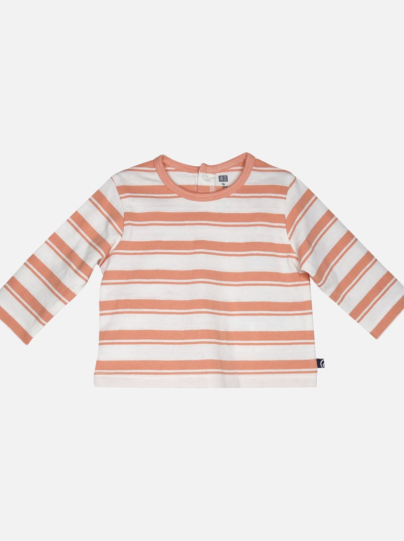 TSHIRT SALOPETTE LUIGI MAILLE LONG BEBE Bleu - Kiabi