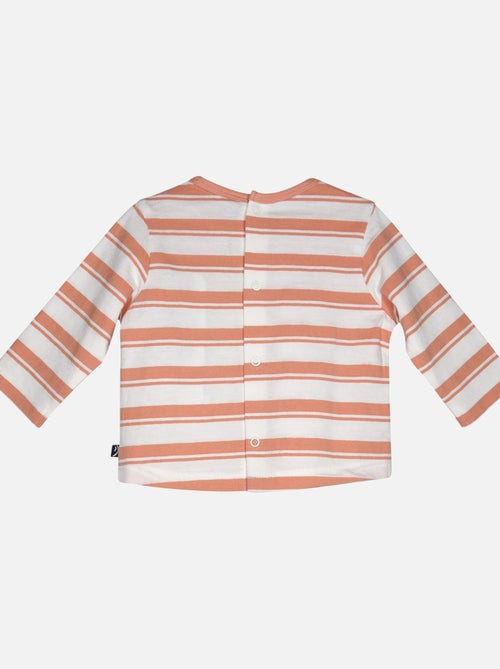 TSHIRT SALOPETTE LUIGI MAILLE LONG BEBE - Kiabi